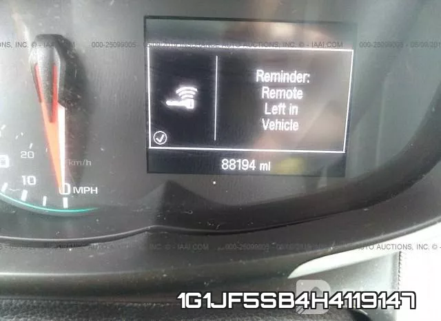 1G1JF5SB4H4119147 фото 8