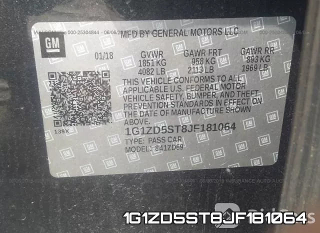 1G1ZD5ST8JF181064 фото 10