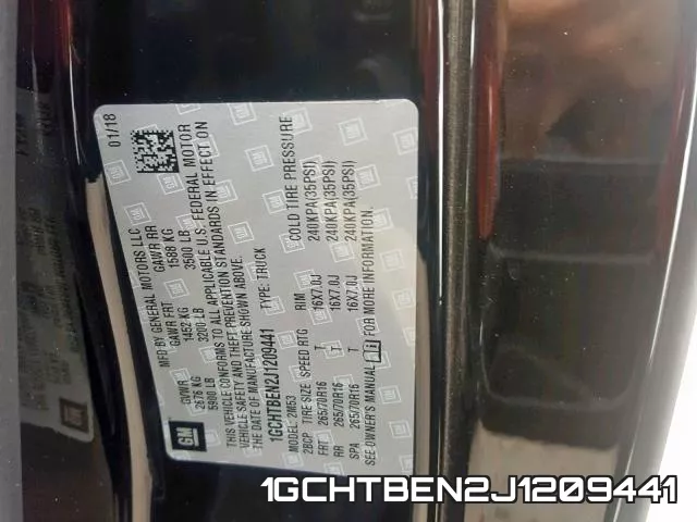 1GCHTBEN2J1209441 фото 2