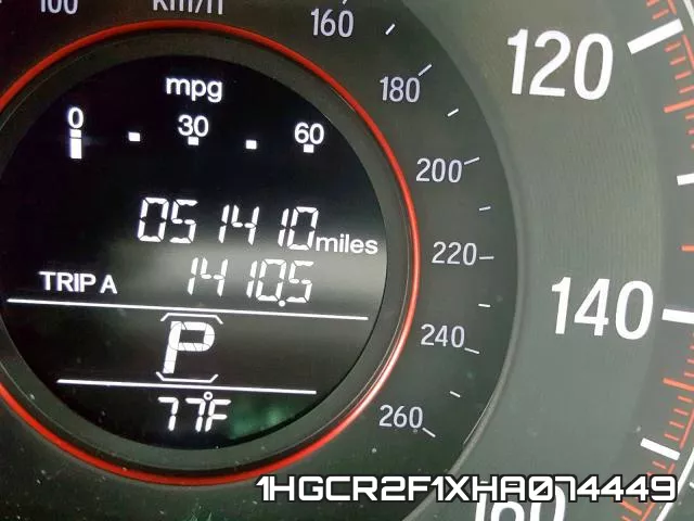 1HGCR2F1XHA074449 фото 9