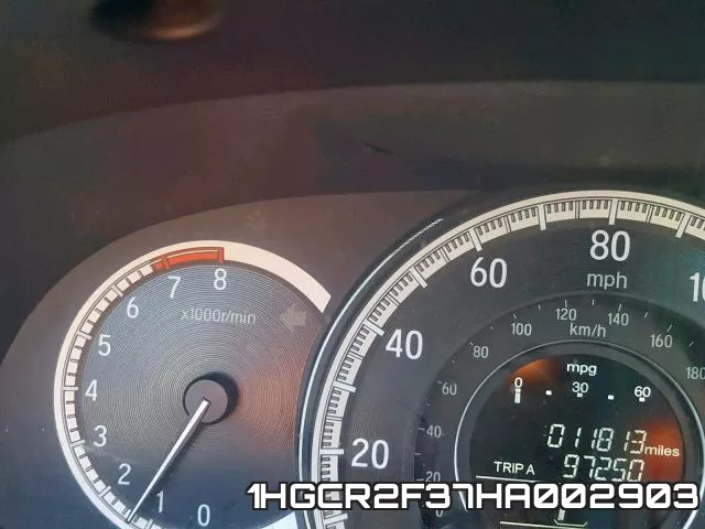1HGCR2F37HA002903 фото 9