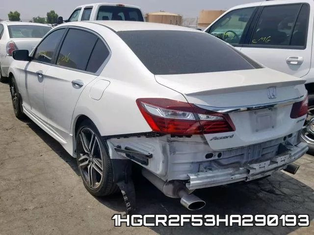1HGCR2F53HA290193 фото 3