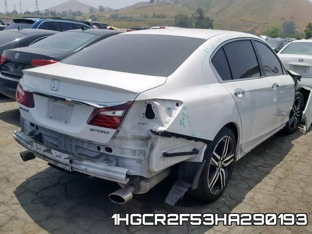 1HGCR2F53HA290193 фото 4
