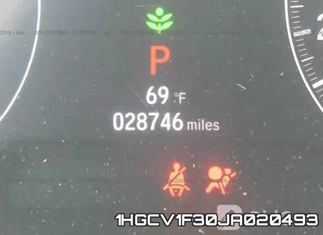 1HGCV1F30JA020493 фото 8
