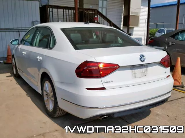 1VWDT7A32HC031509 фото 4