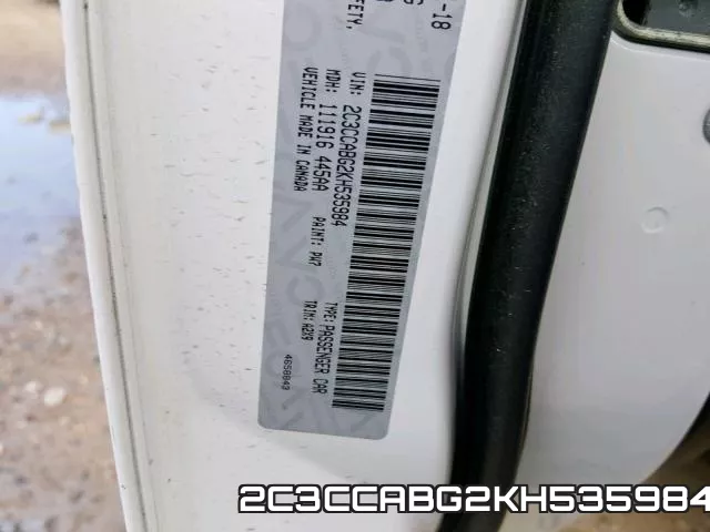 2C3CCABG2KH535984 фото 2