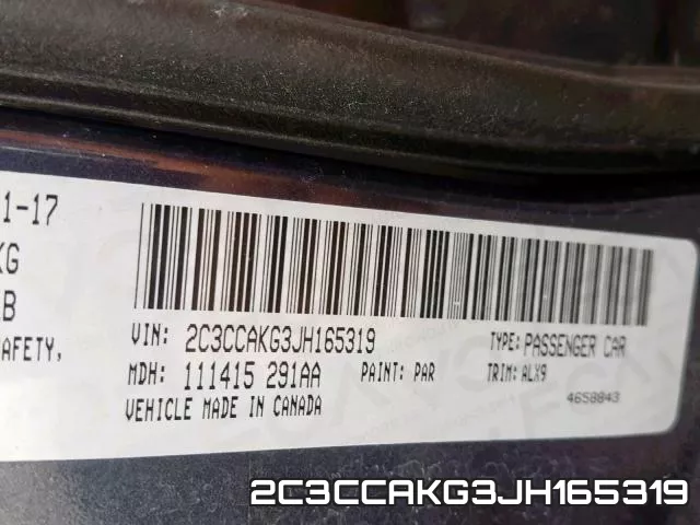 2C3CCAKG3JH165319 фото 2