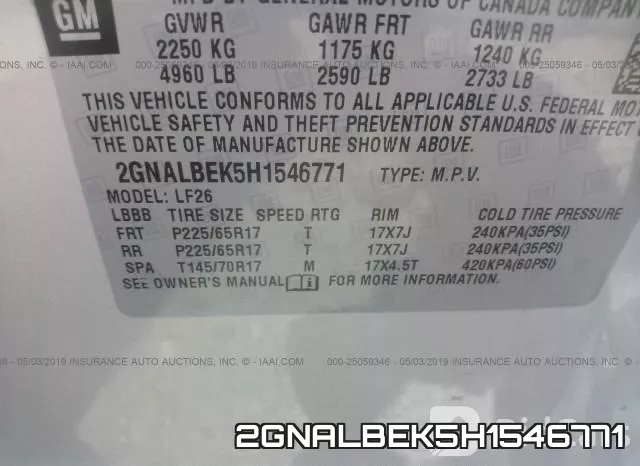 2GNALBEK5H1546771 фото 9