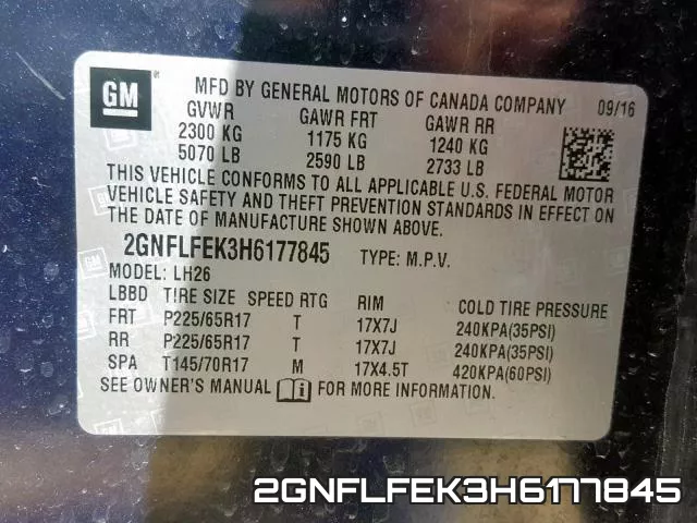 2GNFLFEK3H6177845 фото 2