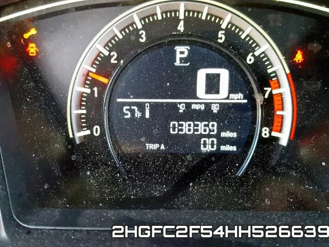 2HGFC2F54HH526639 фото 9