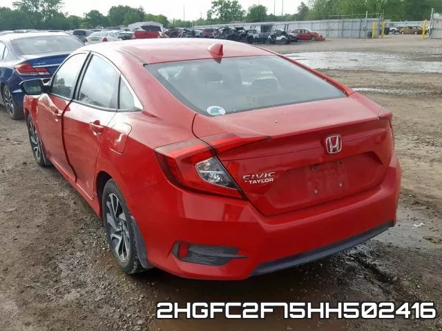 2HGFC2F75HH502416 фото 4