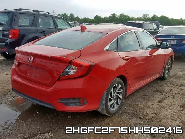 2HGFC2F75HH502416 фото 5