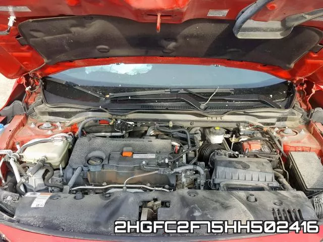2HGFC2F75HH502416 фото 8