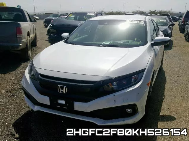2HGFC2F80KH526154 фото 3