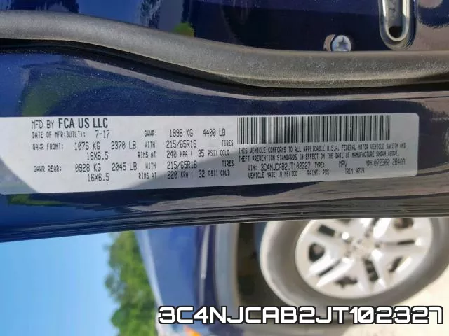 3C4NJCAB2JT102327 фото 2