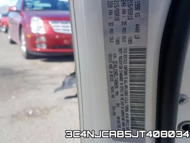 3C4NJCAB5JT408034 фото 2