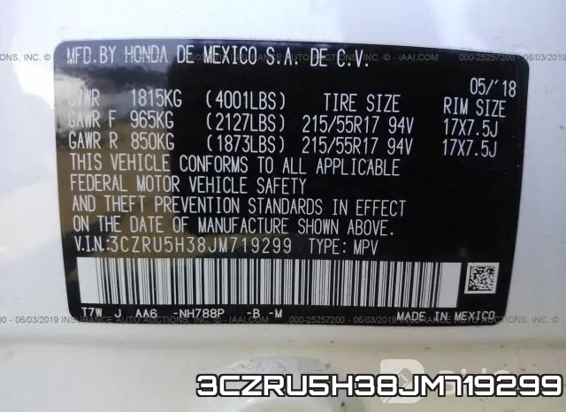 3CZRU5H38JM719299 фото 10