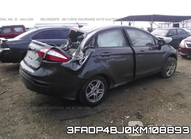 3FADP4BJ0KM108893 фото 5