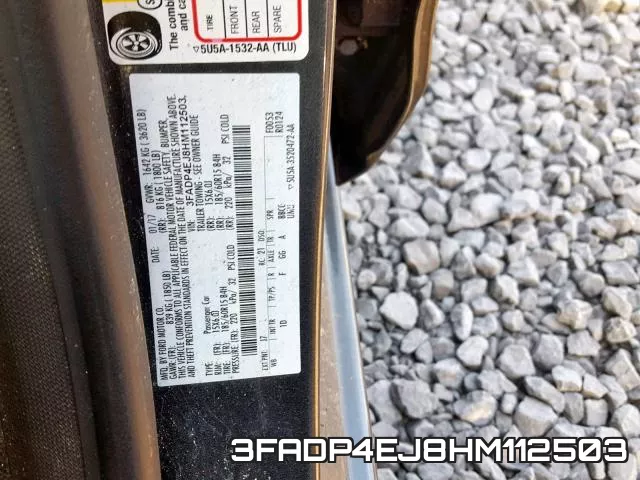 3FADP4EJ8HM112503 фото 2