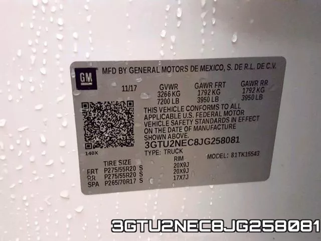 3GTU2NEC8JG258081 фото 2