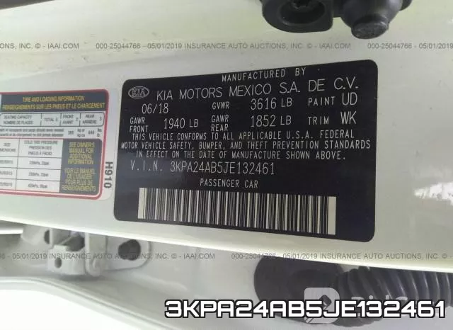 3KPA24AB5JE132461 фото 10