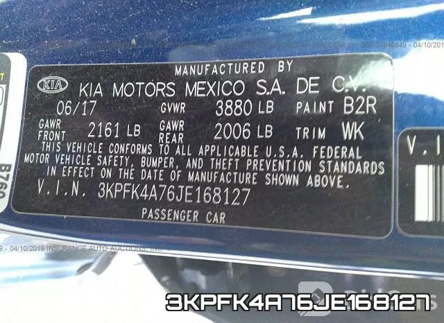 3KPFK4A76JE168127 фото 10