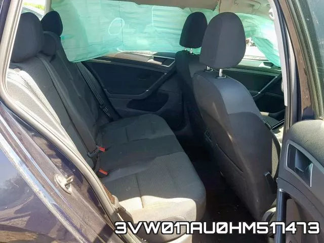 3VW017AU0HM517473 фото 7