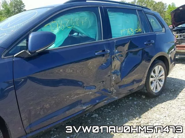 3VW017AU0HM517473 фото 10