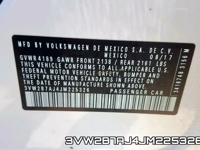 3VW2B7AJ4JM225326 фото 2