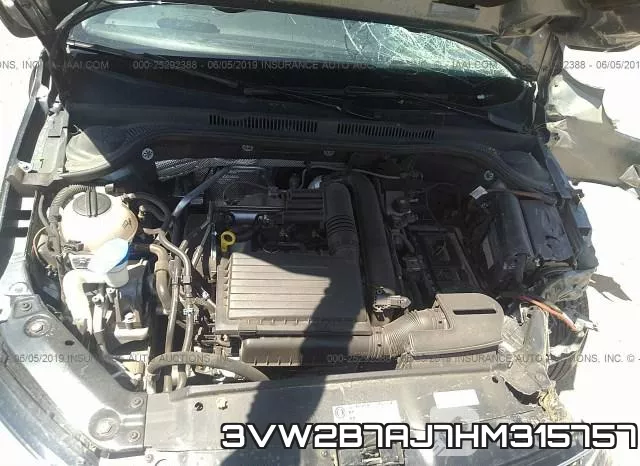 3VW2B7AJ7HM315757 фото 2