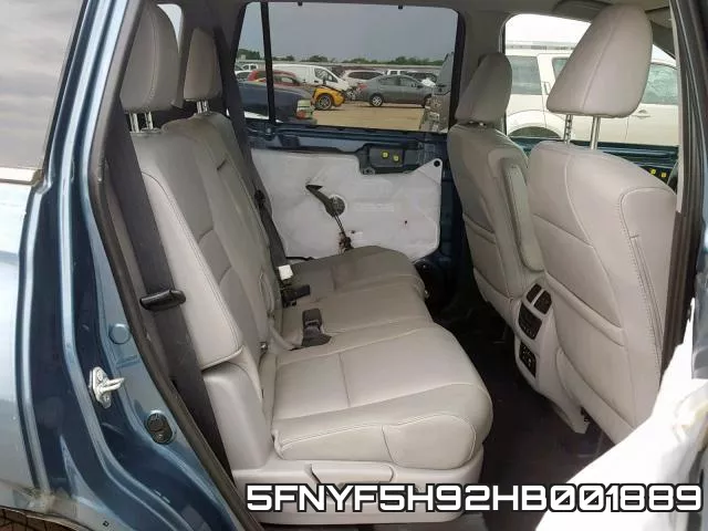 5FNYF5H92HB001889 фото 7
