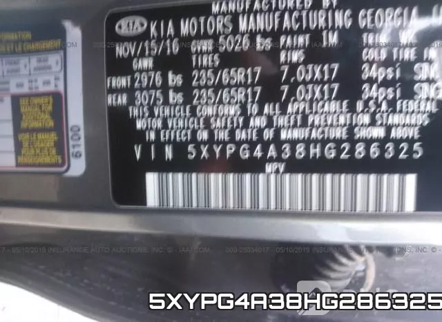 5XYPG4A38HG286325 фото 10