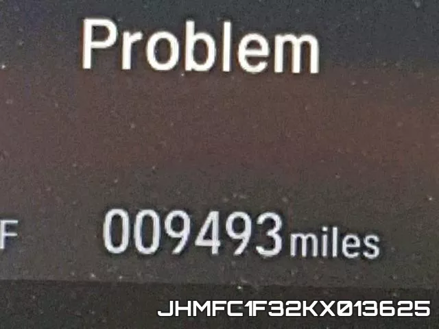 JHMFC1F32KX013625 фото 9