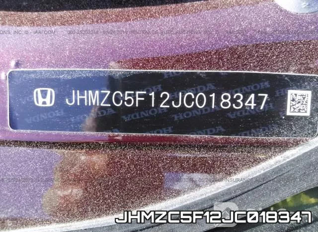 JHMZC5F12JC018347 фото 10