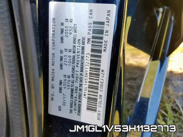 JM1GL1V53H1132773 фото 2