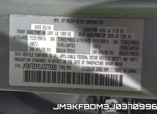 JM3KFBDM3J0370996 фото 10