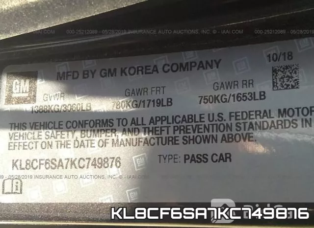 KL8CF6SA7KC749876 фото 10