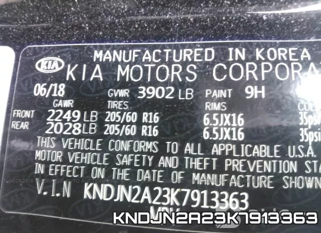 KNDJN2A23K7913363 фото 10
