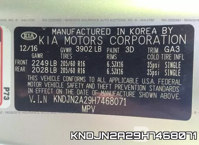 KNDJN2A29H7468071 фото 10