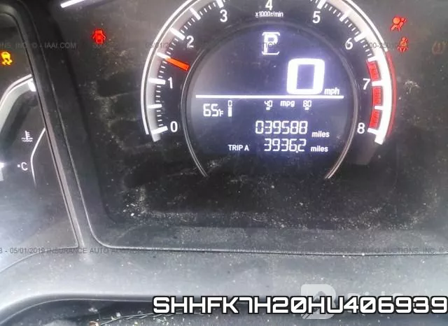 SHHFK7H20HU406939 фото 8