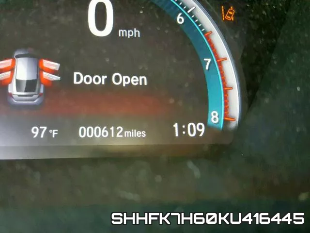 SHHFK7H60KU416445 фото 9