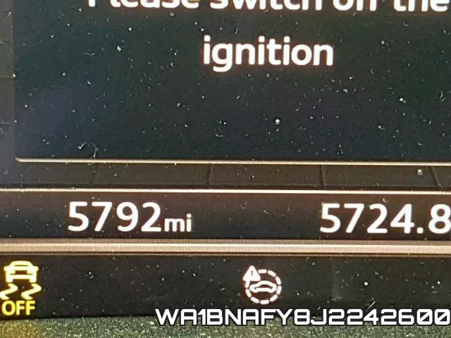 WA1BNAFY8J2242600 фото 9
