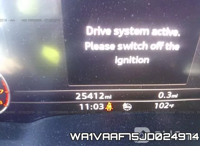 WA1VAAF75JD024974 фото 7