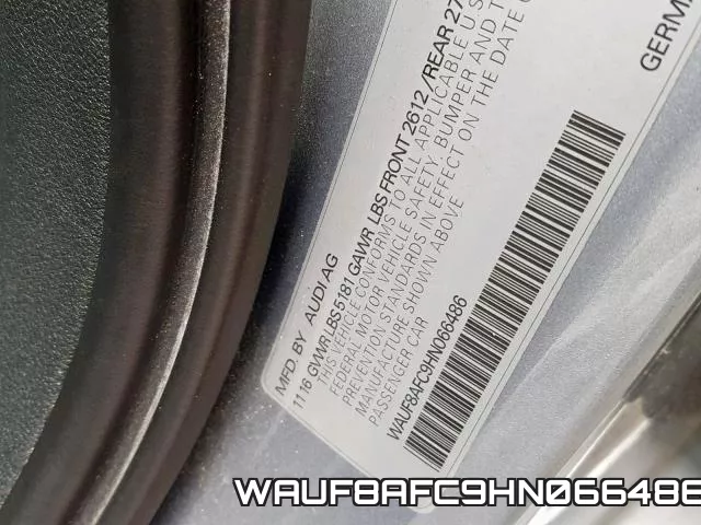 WAUF8AFC9HN066486 фото 2