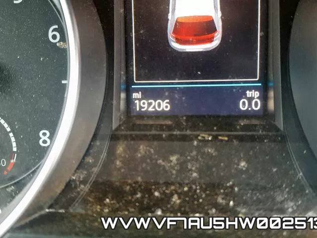 WVWVF7AU5HW002513 фото 9