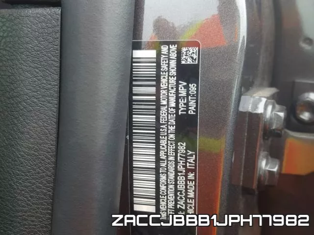 ZACCJBBB1JPH77982 фото 2