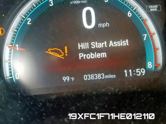 19XFC1F71HE012110 фото 9