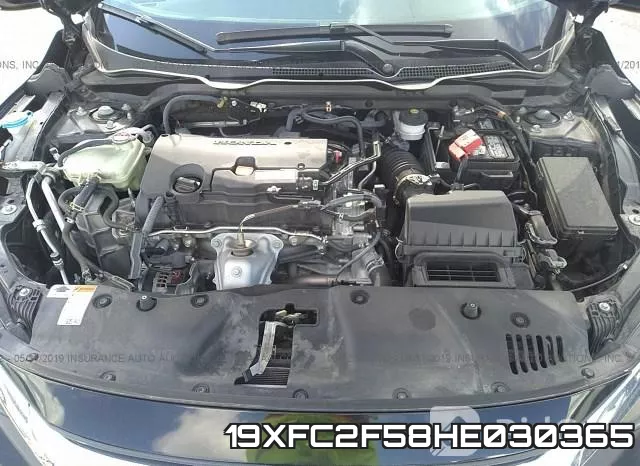 19XFC2F58HE030365 фото 2