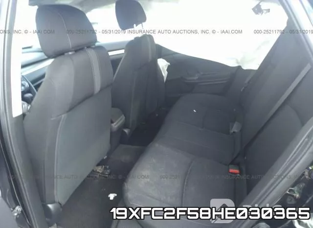 19XFC2F58HE030365 фото 9