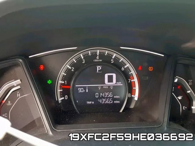 19XFC2F59HE036692 фото 9